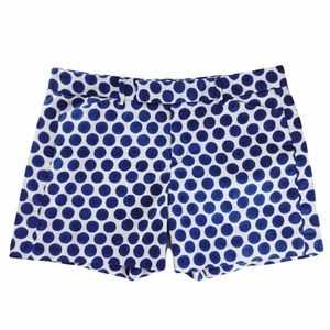 Gap‎ Blue And White Polka Dot Shorts Size 6 Tall